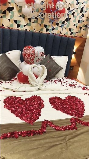first night room decoration #wedding