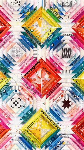 Megan | ✨ Proof that nothing goes to waste ✨ Selvedge pineapple quilt blocks made with the no-tear FPP method 🧵 Scrap quilting at its happiest!... | Instagram