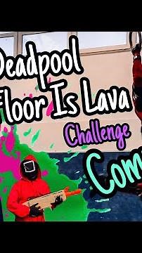 Deadpool - The floor is lava challenge (Parkour)