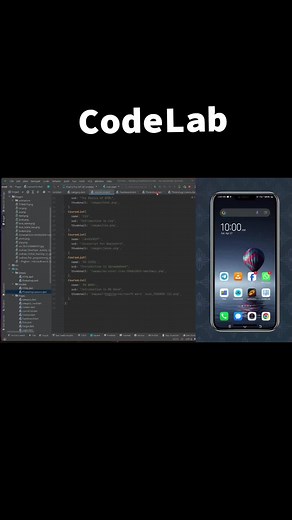 Introducing CodeLAB, An E-learning platform for ios/Android devices to help you learn different technologies Coming up soon #viral #photomagic #everyone #foryou