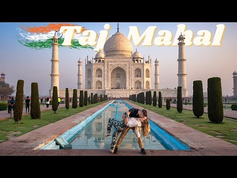 The Most Famous of the 7 Wonders of the World / Taj Mahal in Agra