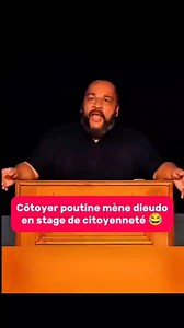 Côtoyer poutine mène dieudo en stage de citoyenneté 😂 #pourtoi #rire #blaguedujour #MDR #talent #humour #sketch #buzz | Spectacle d'humour
