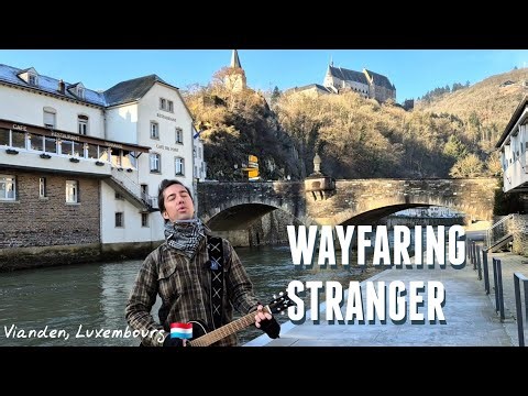 Johnny Cash - Wayfaring Stranger - Acoustic cover, live in Vianden, Luxembourg