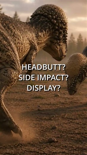 One Hit Could Change Everything #Pachycephalosaurus #TheDinosaurDude #DinosaurFacts #Cretaceous