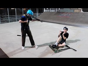 I MADE TANNER FOX RIDE SCOOTERS AGAIN!
