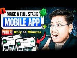 The ONLY Full Stack AI MOBILE App Tutorial You'll Ever Need (44-Min Masterclass)