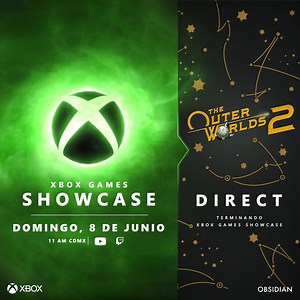 7.1K reactions · 368 shares | Si amas los videojuegos, tenemos un mensaje para ti: No te pierdas Xbox Games Showcase seguido de The Outer Worlds 2 Direct este 8 de junio | #XboxShowcase #TheOuterWorlds2 | Xbox México | Facebook