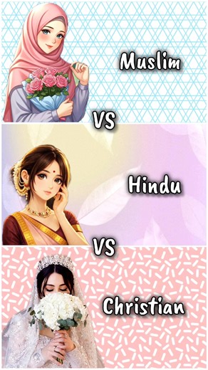 Muslim VS Hindu VS Christian #shorts