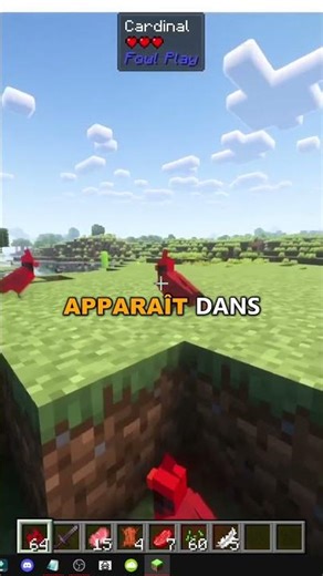 Comment trouver le cardinal dans Minecraft Fowl Play