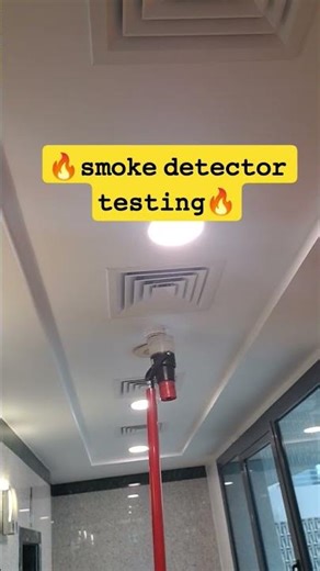 🔥𝙵𝙸𝚁𝙴 𝚂𝙼𝙾𝙺𝙴 𝙳𝙴𝚃𝙴𝙲𝚃𝙾𝚁 𝚃𝙴𝚂𝚃𝙸𝙽𝙶🔥 ✅#fire#firesafety #facp #fuego #feuerwerk #api 🔥