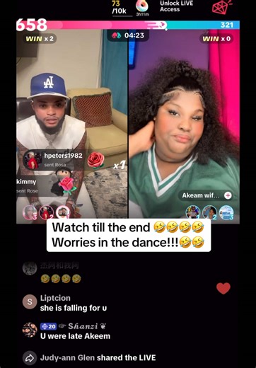 Worries in the Dance: Rosalee and Akeam's Funny Moments