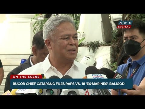 'Dapat magsasabi ka ng totoo': BuCor Chief Catapang files disbarment complaint vs. Baligod | ANC