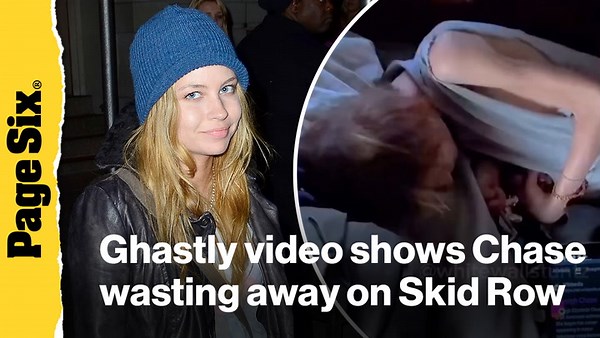 Ghastly video shows ‘Lilo & Stitch’ actress Daveigh Chase wasting away on Skid Row months before death