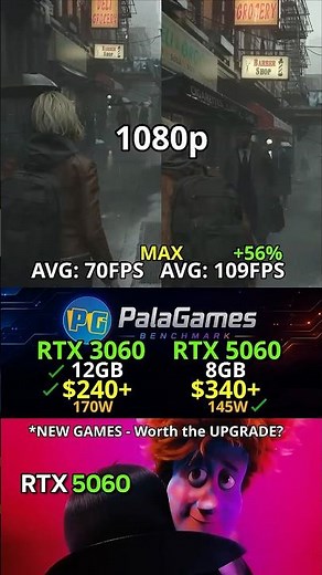 RTX 5060 vs RTX 3060 Is the UPGRADE worth it?