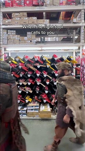 When the right tool calls to you
