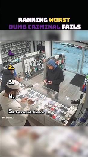 Ranking Worst Dumb Criminal Fails😂
