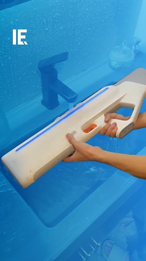 Interesting Engineering on Instagram: "This high-tech water gun lights up when you reload and delivers powerful shots. Would you bring this to your next water fight? 🔫💦 #waterguntech #outdoorfun #gadgetLovers 📽️: @watergunplay"