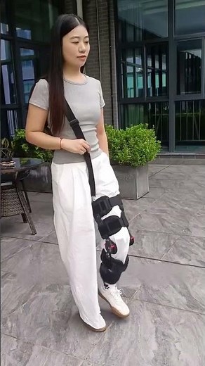 How to Use an Adjustable ROM Knee Brace After Surgery 🩺
