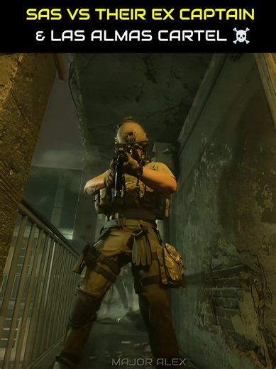 "Against Your Own" - SAS Vs Their Ex Captain & Las Almas Cartel ☠️🔥 #shorts #cod #mw4