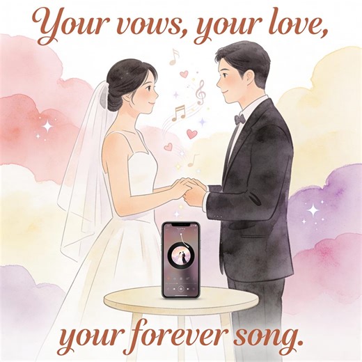 Personalized Wedding Vows Song – Romantic Love Music Present for Occasion - Etsy
