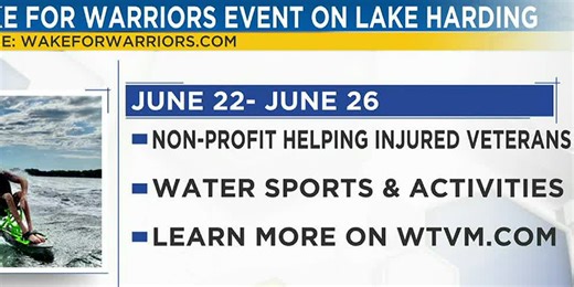 Lake Harding hosts 4-day ‘Wake for Warriors’ event