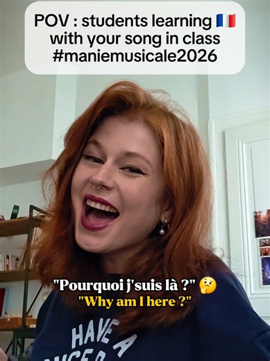 Merci beaucoup Manie Musicale 🫶 and all the students and teachers for the love ❤️ (and vote for me please 🤓) #maniemusicale #maniemusicale2026 #popmusic #poprock