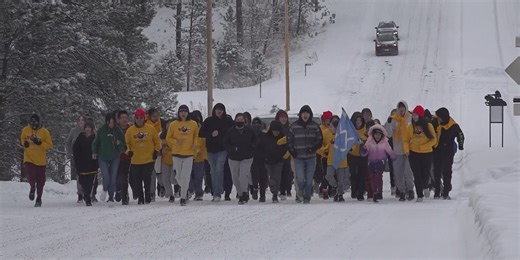 Northern Cheyenne Tribe honors ancestors by running from Nebraska to Montana