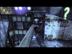 Batman Arkham City - 4 Question Mark Pressure Switch Challenge In Park Row walkthrough