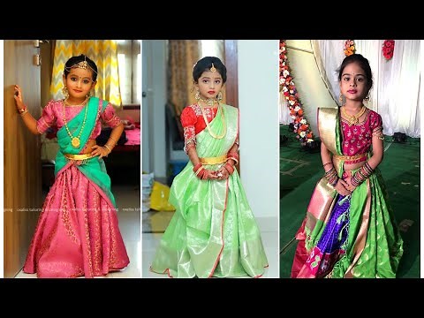 Latest Traditional Dresses Outfit for Little Girls // Baby Girl Indian Traditional Outfit dresses