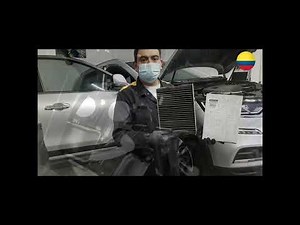 How do you replace the cabin filter of the Renault Koleos?