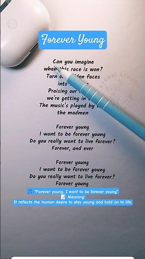 Easy English Karaoke | Forever Young – Sing & Learn English