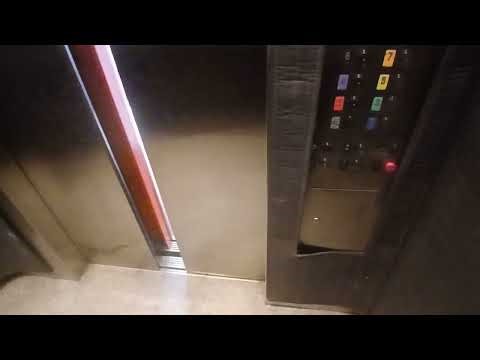 Modernized Dover traction elevators at the Battery parking garage (Manhattan, NY)