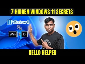 Windows 11 Tips for Beginners (2025) | 7 Hidden Tricks You Must Try!
