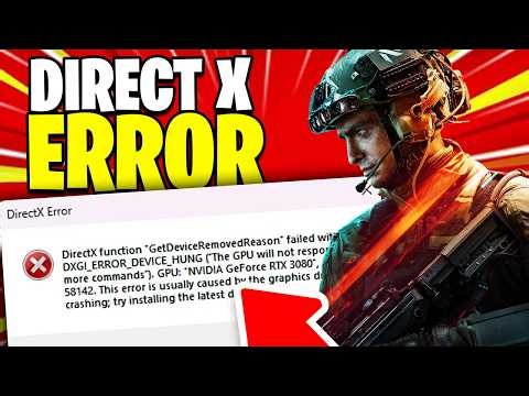 How to Properly Fix Battlefield 6 DXGI_ERROR_DEVICE_HUNG - DirectX Error