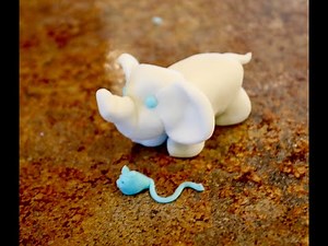 How To Sculpt An Elephant With Home Made Clay
