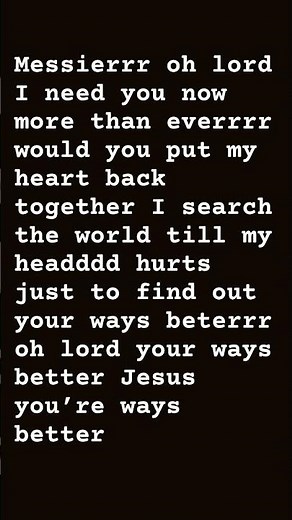 You’re always better lyrics ￼