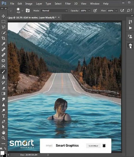 Photo Manipulation - Photoshop Trick - Blend images
