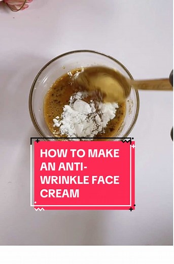 Homemade Anti-Wrinkle Cream for Beautiful Skin