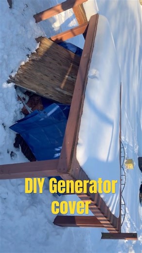 How to cover your generator #generator #generatorcover #generatorpower