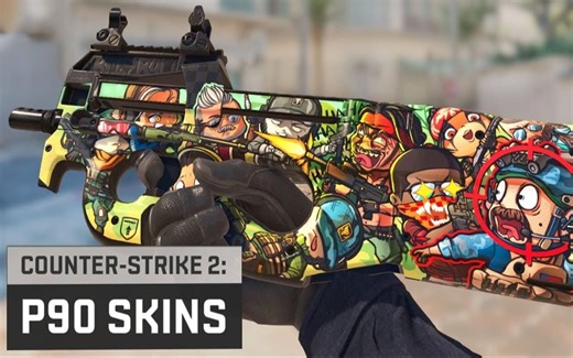 【CS2皮肤】P90 - 所有皮肤展示