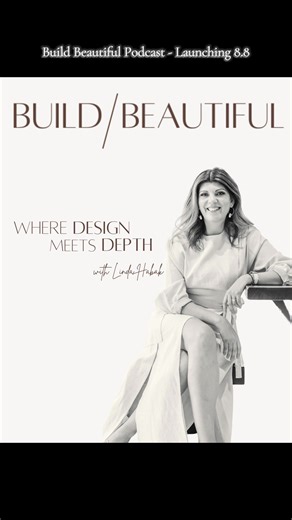 BUILD BEAUTIFUL PODCAST LAUNCHING 8.8 Where Design Meets Depth #newpodcast #podcastlaunch #interiorspodcast #architecturepodcast #creativeentrepreneur #realconversations #Wheredesignmeetsdepth #wheredesigngoesdeep