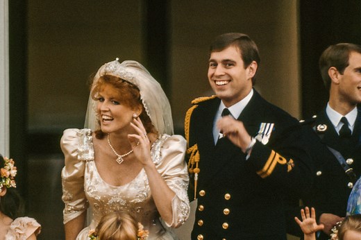 Prince Andrew and Sarah Ferguson's 1986 Wedding in Photos