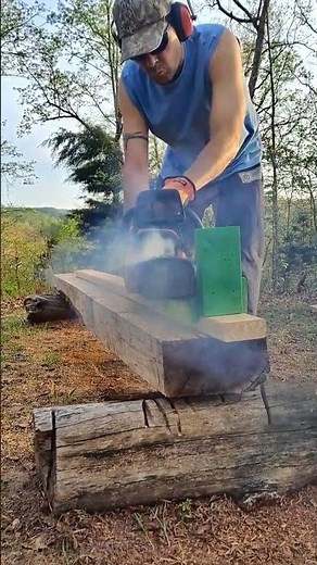2x4 Chainsaw Mill on Walnut-Part 1