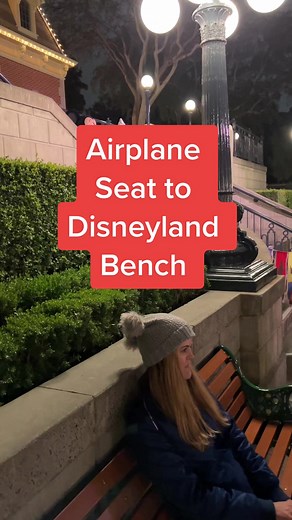 From Airplane Seat to Disneyland Bench Transformation
