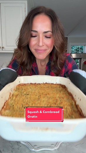 Squash & Cornbread Gratin Recipe for a Delicious Vegetarian Dish!