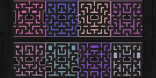 A Programmer Spent Months Generating Pac-Man Mazes. It Was Time Well Spent.