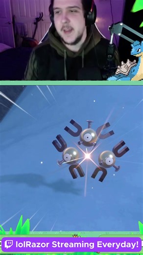 SHINY MAGNETON! #pokemon #pokemontiktok #shinypokemon #gen9 #scarlet #violet #shinyhunter #shinyhunt #shiny #stream #magneton #pokemoncommunity