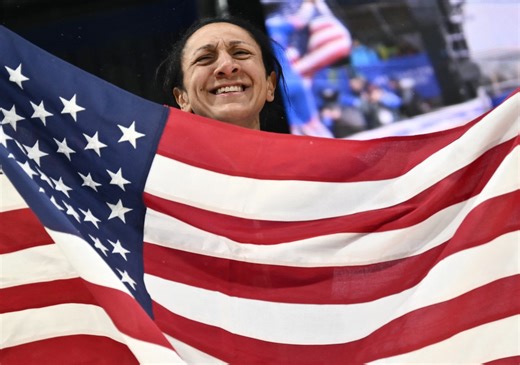 41-year-old Elana Meyers Taylor becomes oldest U.S. woman gold medalist in Winter Olympics