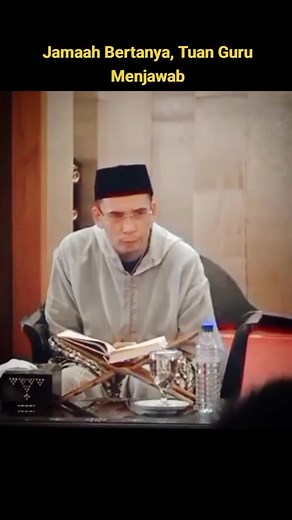 Jamaah Bertanya Tuan guru menjawab