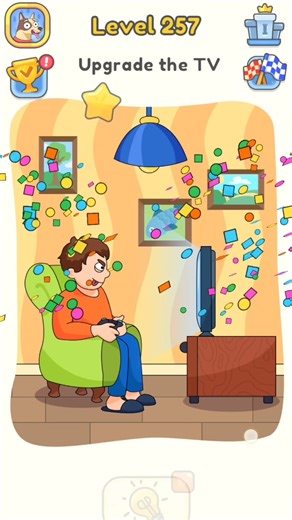 dop 5 level 257#fun game #gaming#brain test